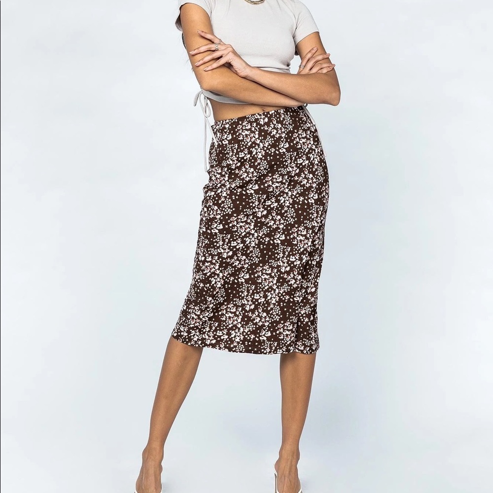 NWOT Princess Polly Katrina Midi Skirt